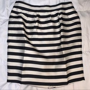 Brand new striped banana republic skirt